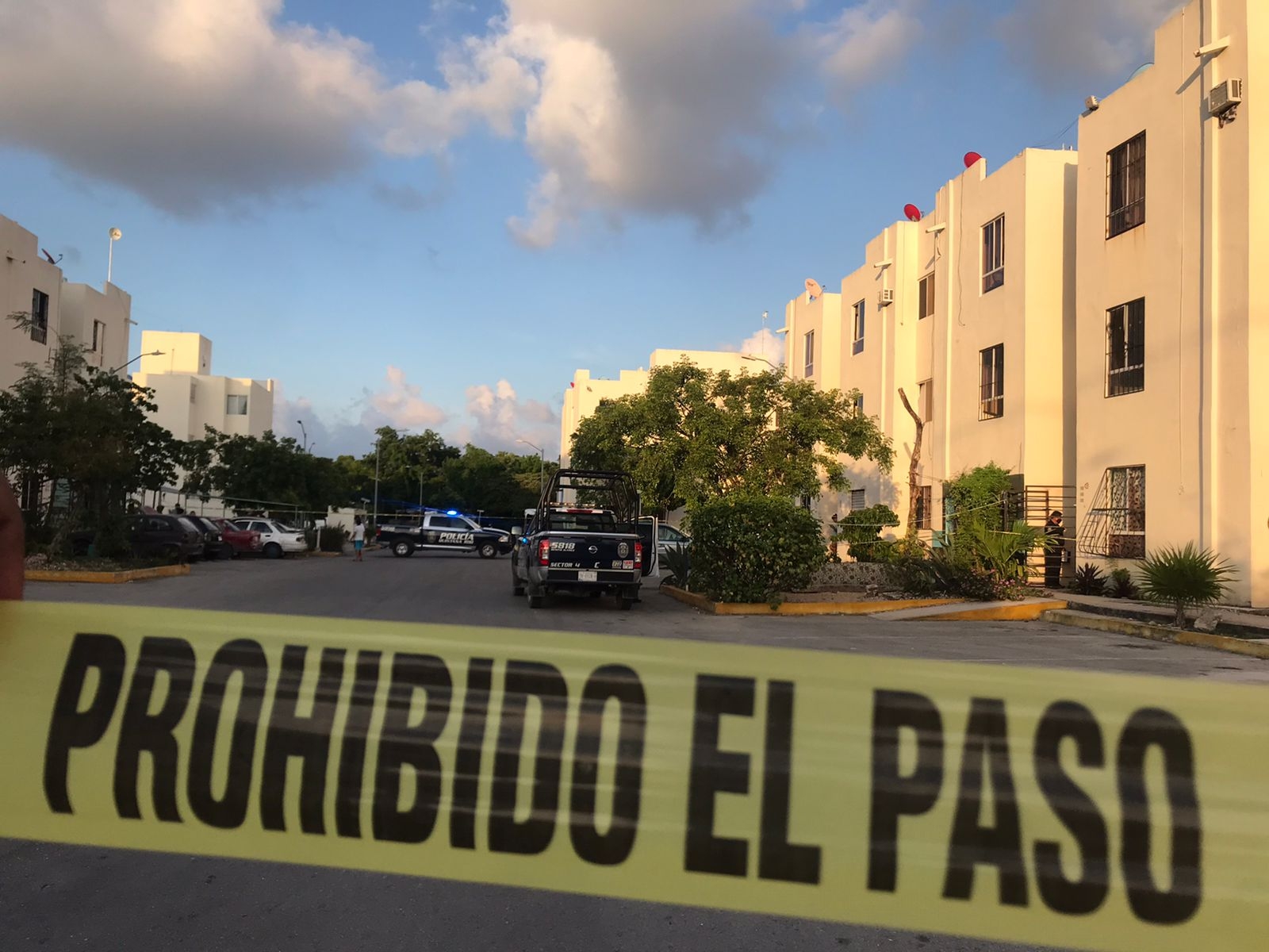 Los disparos se registraron en un departamento de la calle Isla San Pedro. Foto: Mario Hernández