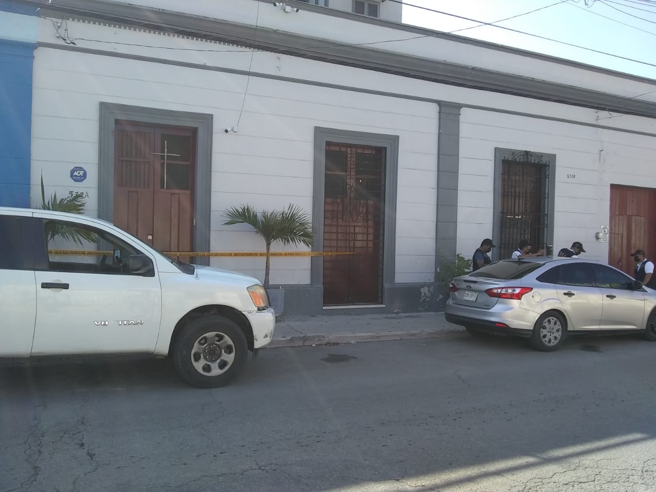 La casa era rentada a través de la aplicación de Airbnb