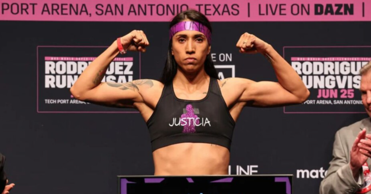 La boxeadora mexicana Alma Ibarra se midió ante la norteamericana Jessica McCaskill buscando ser campeona indiscutida, sin embargo no resistió el castigo La boxeadora mexicana Alma Ibarra se midió ante la norteamericana Jessica McCaskill buscando ser campeona indiscutida, sin embargo no resistió el castigo