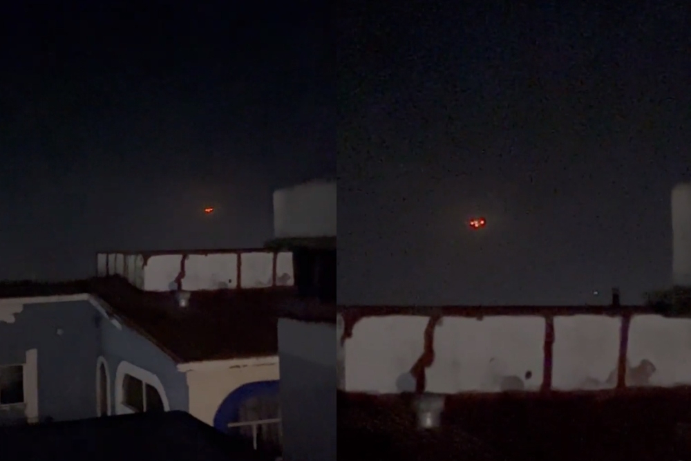 La luces vistas en el cielo la noche de ayer causaron opiniones divididas en redes sociales sobre si eran o no seres de otros planetas La luces vistas en el cielo la noche de ayer causaron opiniones divididas en redes sociales sobre si eran o no seres de otros planetas