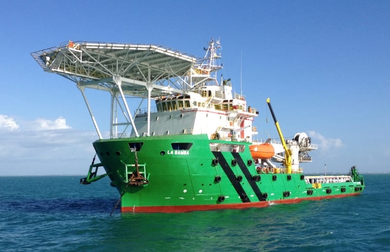 El barco “La Bamba” es propiedad de la empresa Energía Naviera (Enernav) con oficinas en Ciudad del Carmen El barco “La Bamba” es propiedad de la empresa Energía Naviera (Enernav) con oficinas en Ciudad del Carmen