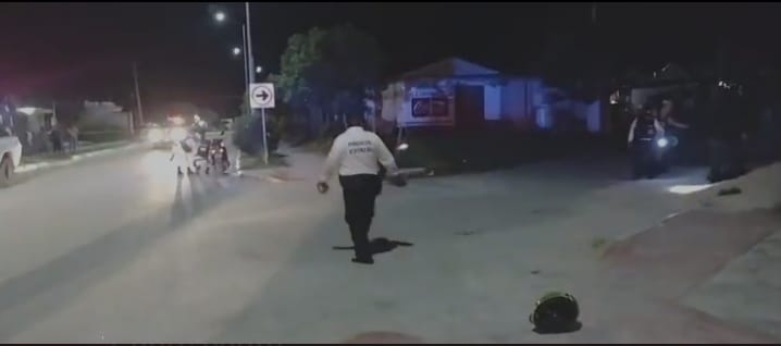 Al punto llegaron al sitio del hecho de sangre elementos de la Guardia Nacional Al punto llegaron al sitio del hecho de sangre elementos de la Guardia Nacional