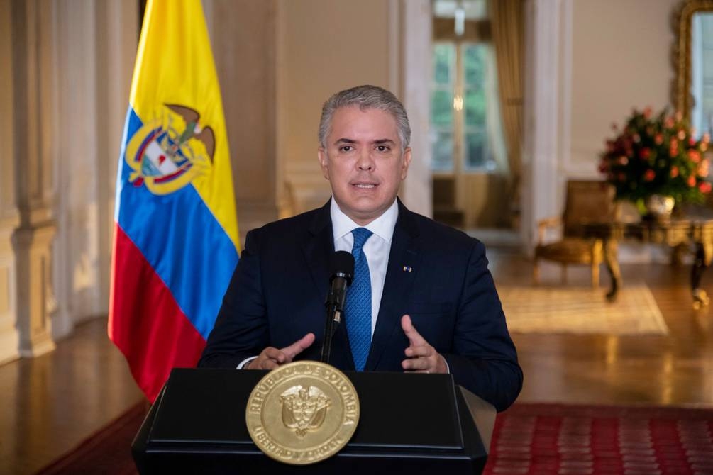 Iván Duque, presidente de Colombia, ha sido condenado a cinco días de arresto domiciliario