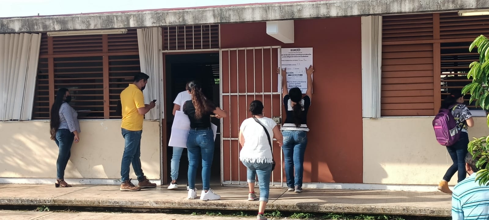 Las casillas abrieron de manera puntual en Kantunilkín, pero sólo algunos votantes han acudido a emitir su sufragio este 5 de junio