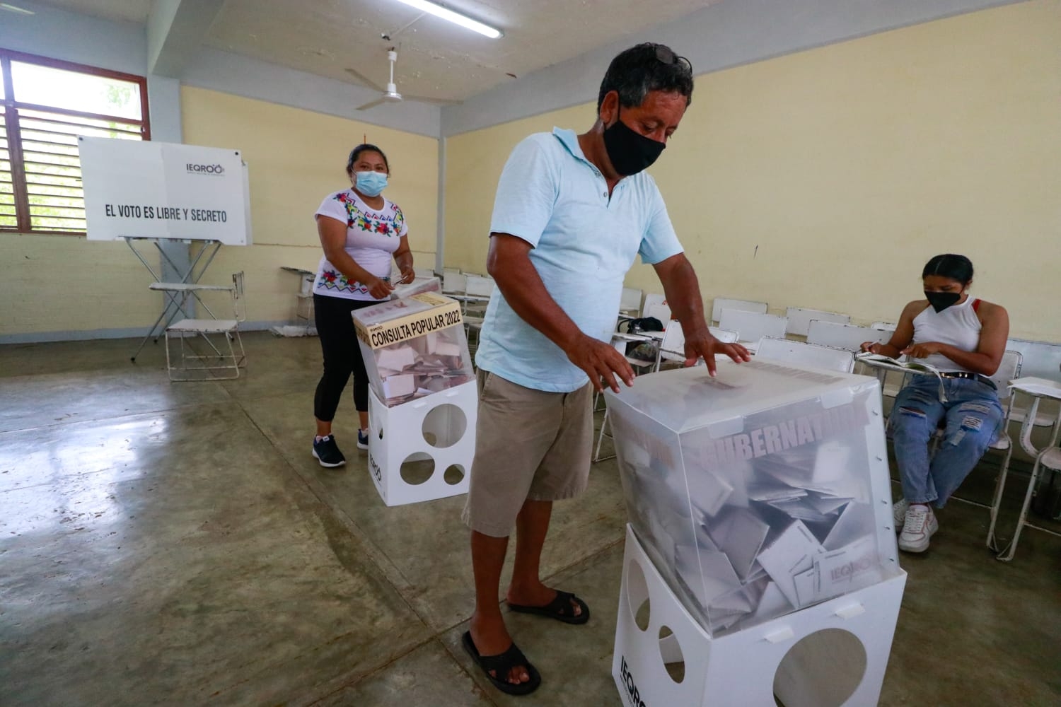 Los ciudadanos acudieron a las urnas este 5 de junio para sufragar y elegir a quien ocupará la titularidad del Poder Ejecutivo de Quintana Roo