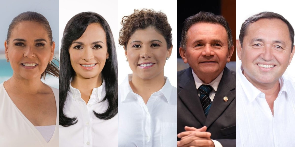 Los candidatos a gobernador de Quintana Roo han salido a cantar victoria y aceptar derrota, esto es lo que han dicho