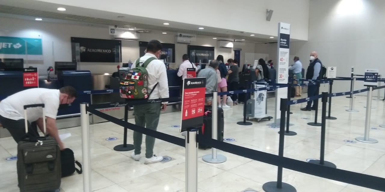Ciudad de México y Guadalajara, son los destinos con mayor conexión en el aeropuerto de Mérida
