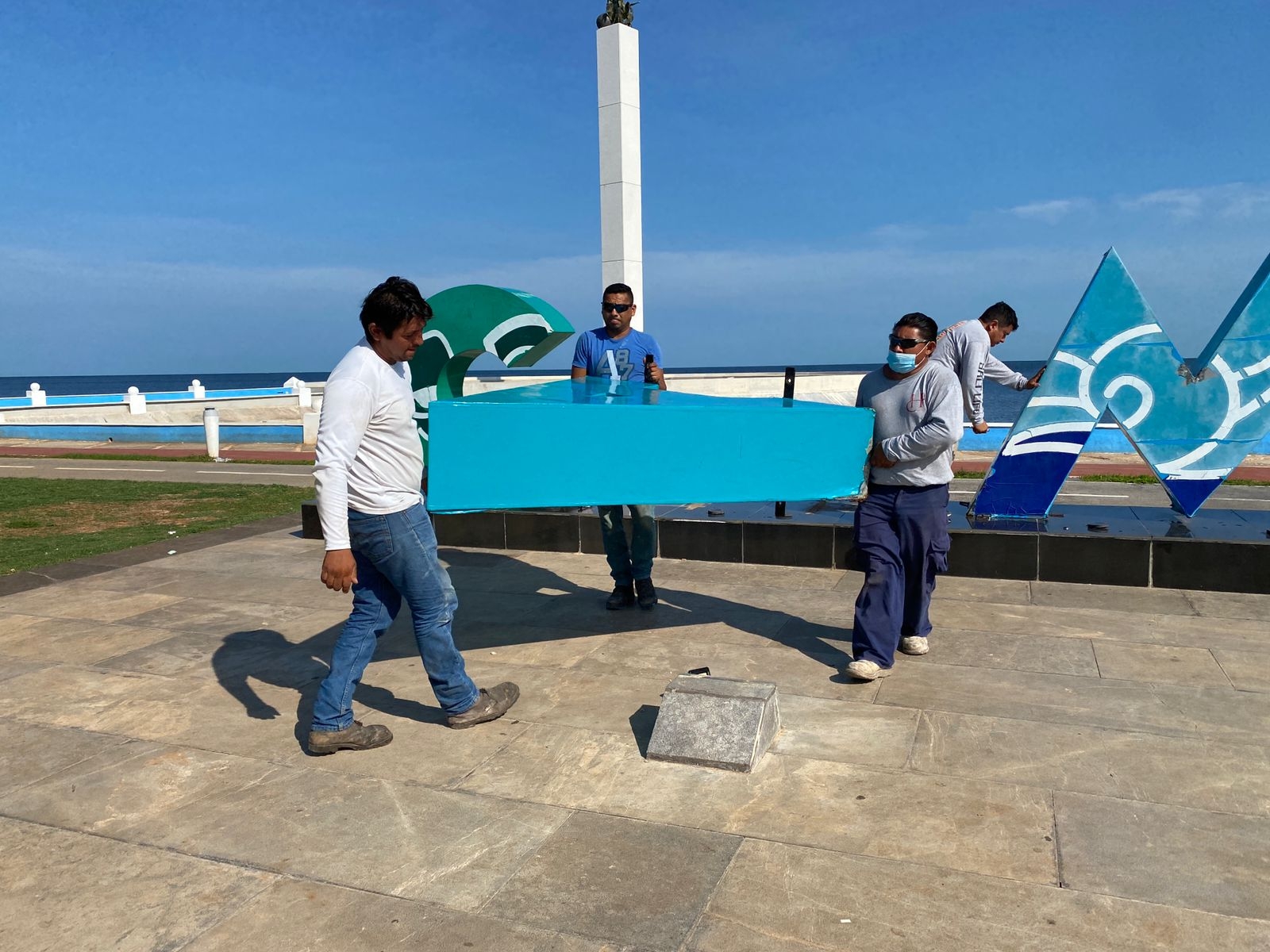 Se espera que en dos semanas sean colocadas nuevamente las letras turísticas de Campeche