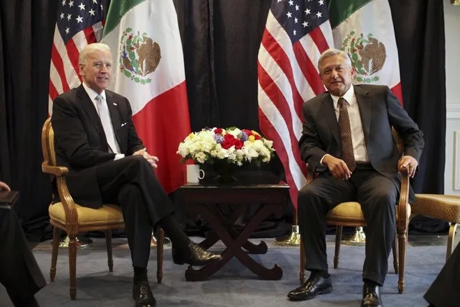 AMLO anunció que se reunirá con Biden en julio. Foto: AFP