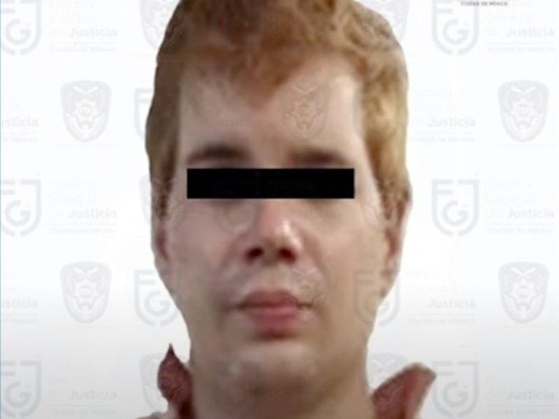Nelson 'N', de origen holandés, fue detenido en la CDMX. Foto: FGJ Nelson 'N', de origen holandés, fue detenido en la CDMX. Foto: FGJ
