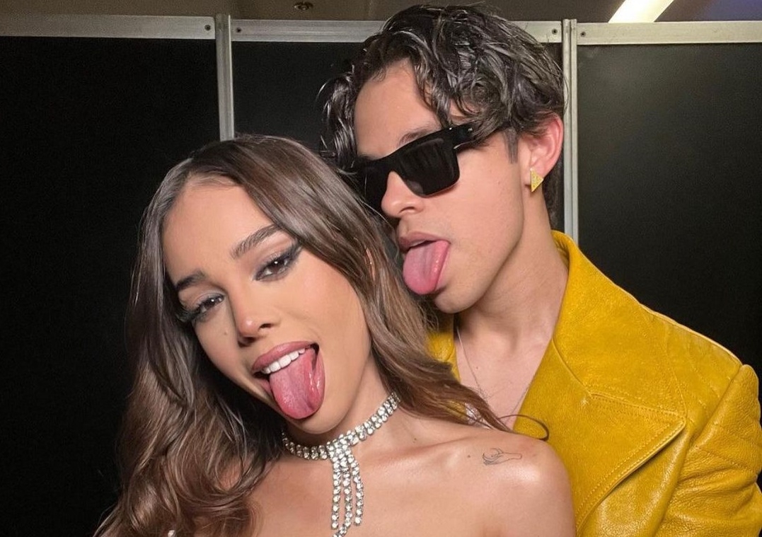 Alex Hoyer y Danna Paola asistieron juntos a los MTV Miaw este fin de semana