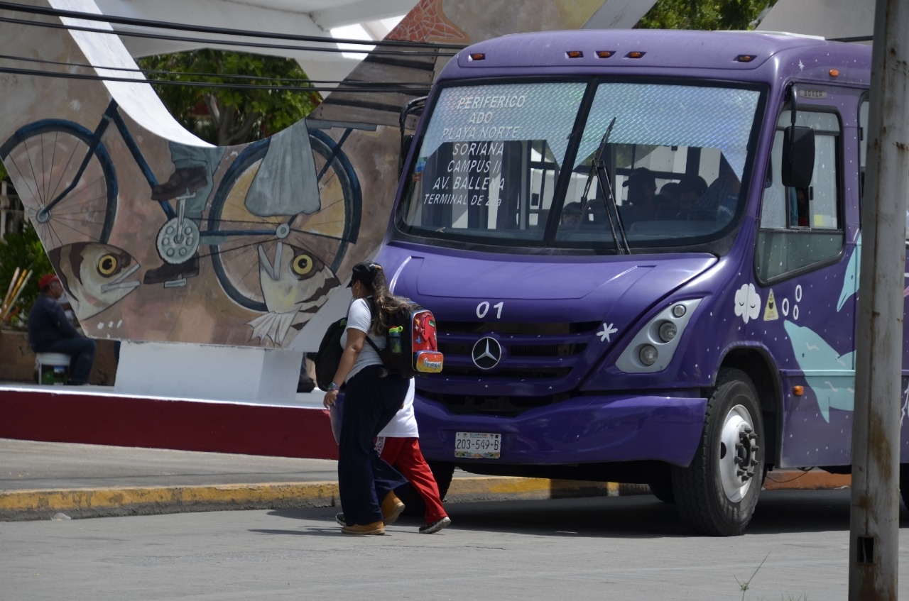 Usuarios de transporte público han realizado denuncias. Foto: Gerardo Can Dzib Usuarios de transporte público han realizado denuncias. Foto: Gerardo Can Dzib