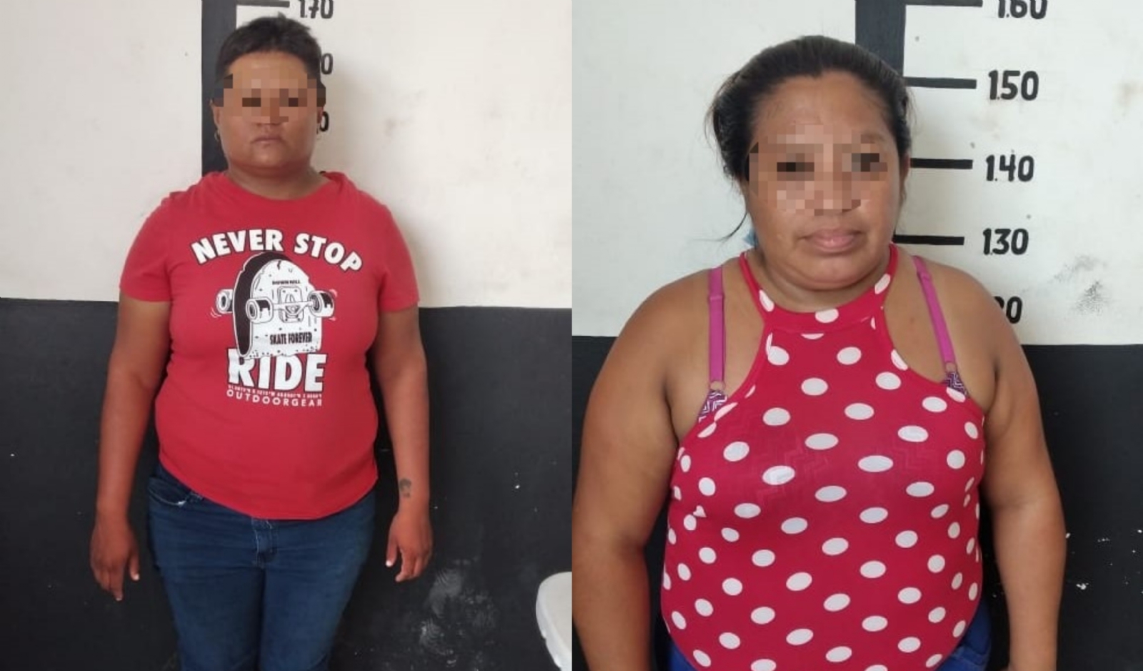 Fueron seguidas por la policía cuando intentaban huir en un taxi