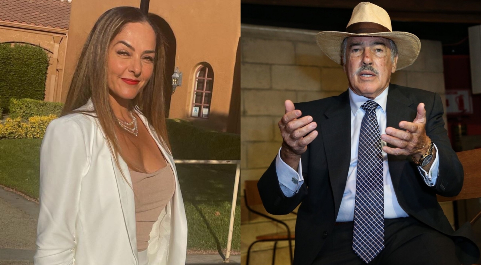 Andrés García negó a su hija en una entrevista