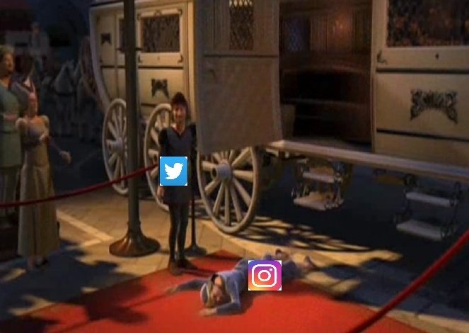 Los usuarios respondieron con memes ante caída de Instagram. Foto: Especial