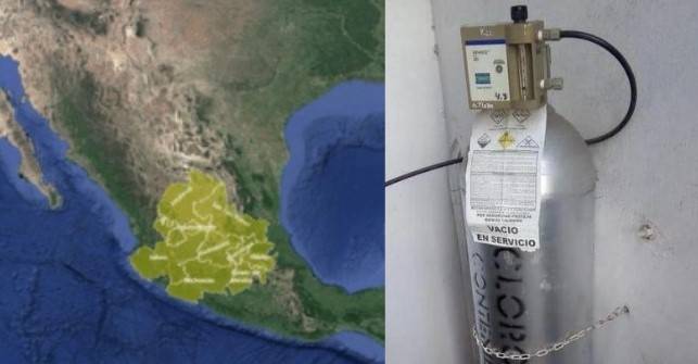 Protección Civil alerto a nueve estados por el robo del cilindro de gas cloro. Foto: Especial