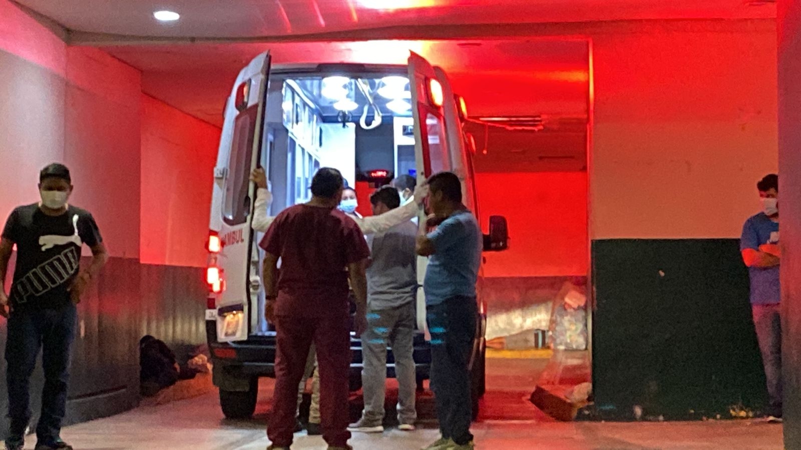 Al llegar al hospital se confirmó la muerte del hombre Al llegar al hospital se confirmó la muerte del hombre