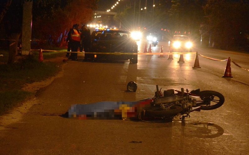 El accidente ocurrió durante la madrugada en la calle 60 con 167 El accidente ocurrió durante la madrugada en la calle 60 con 167