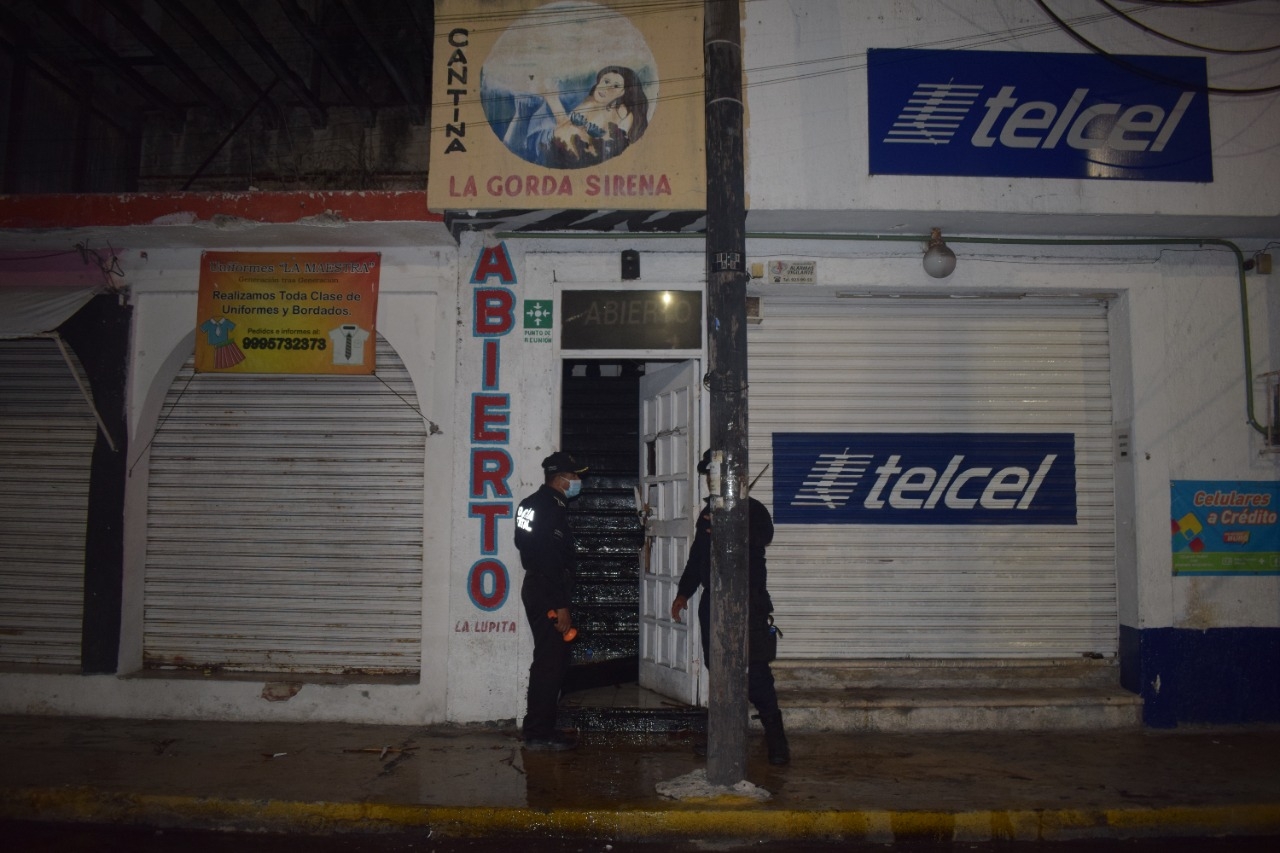 Al ser de madrugada, no hubo personas heridas