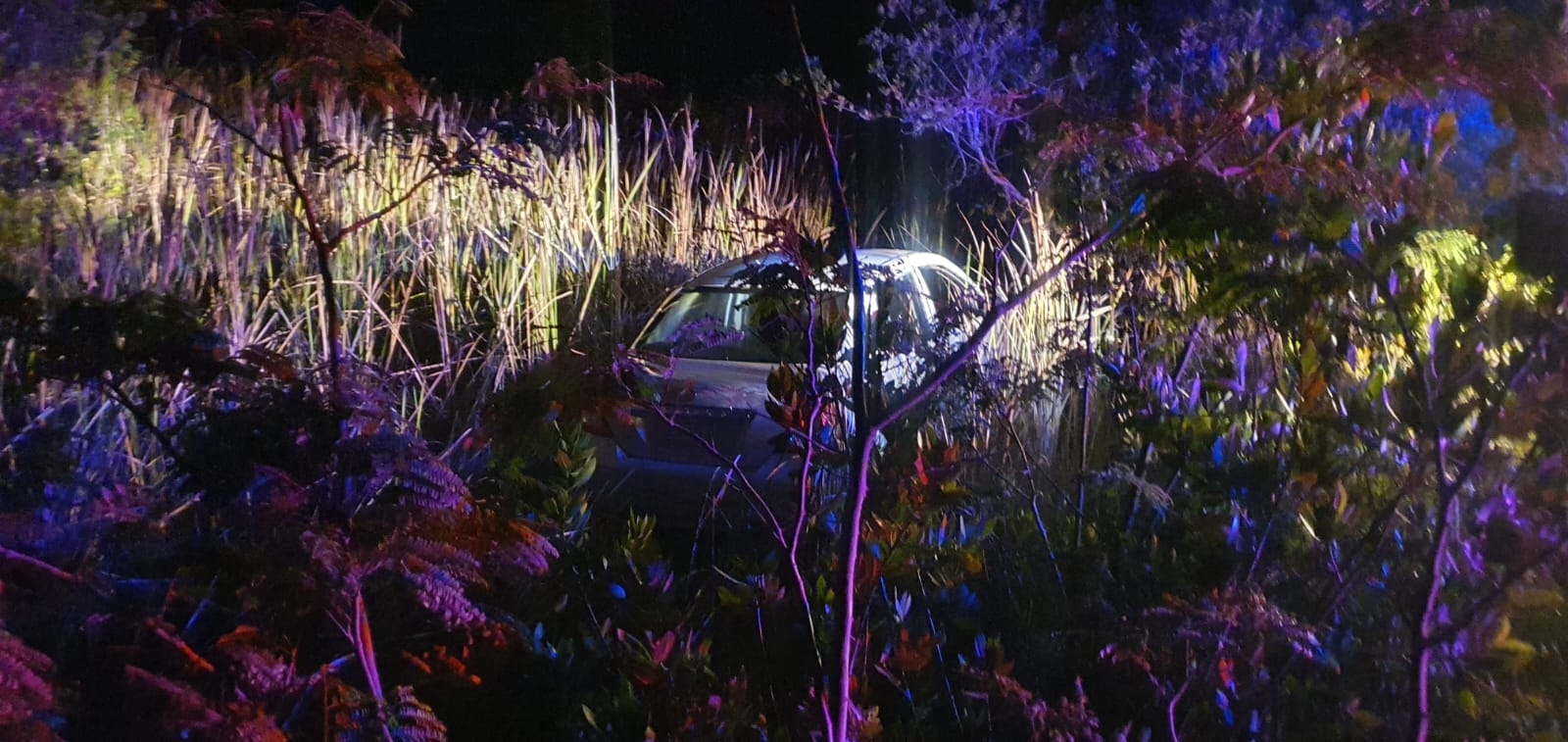 Automovilista pierde el control y saca a su carro de la carretera en Cozumel Automovilista pierde el control y saca a su carro de la carretera en Cozumel