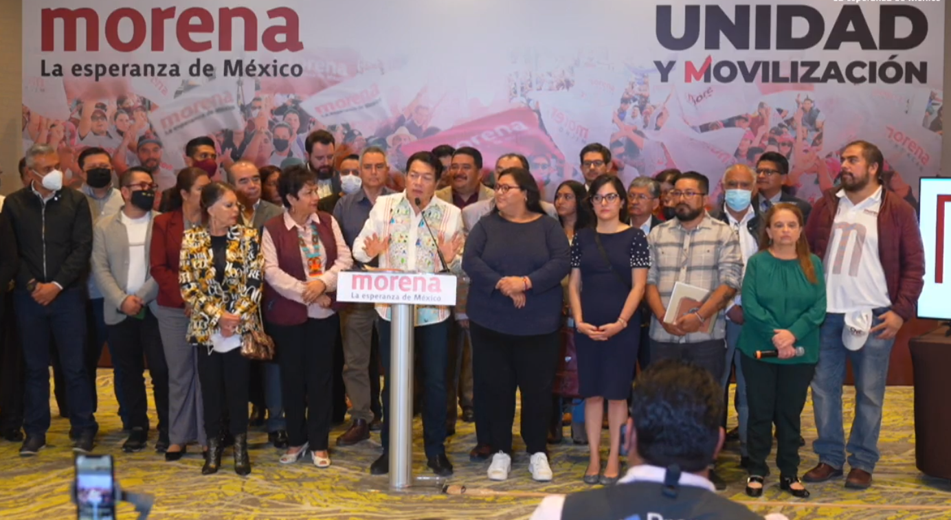 Mario Delgado indicó que independientemente del resultado, los aspirantes apoyarán a quien sea elegido para abanderar a Morena en Edomex para el 2023