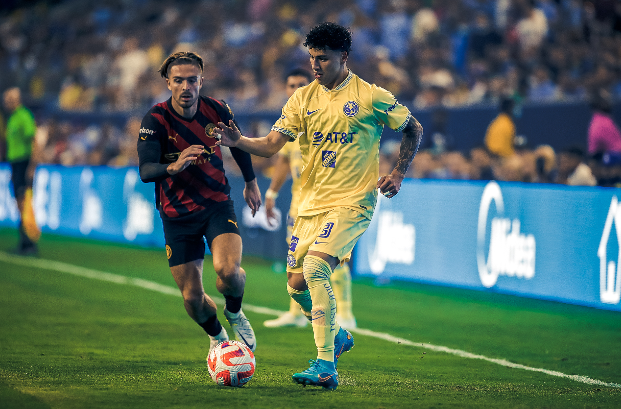 El América hizo un gran primer tiempo en el Estadio NRG de Houston