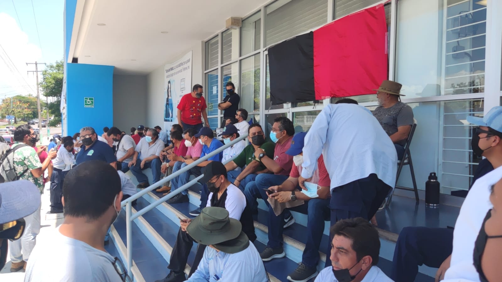Sindicalizados de Chetumal pararon labores este jueves