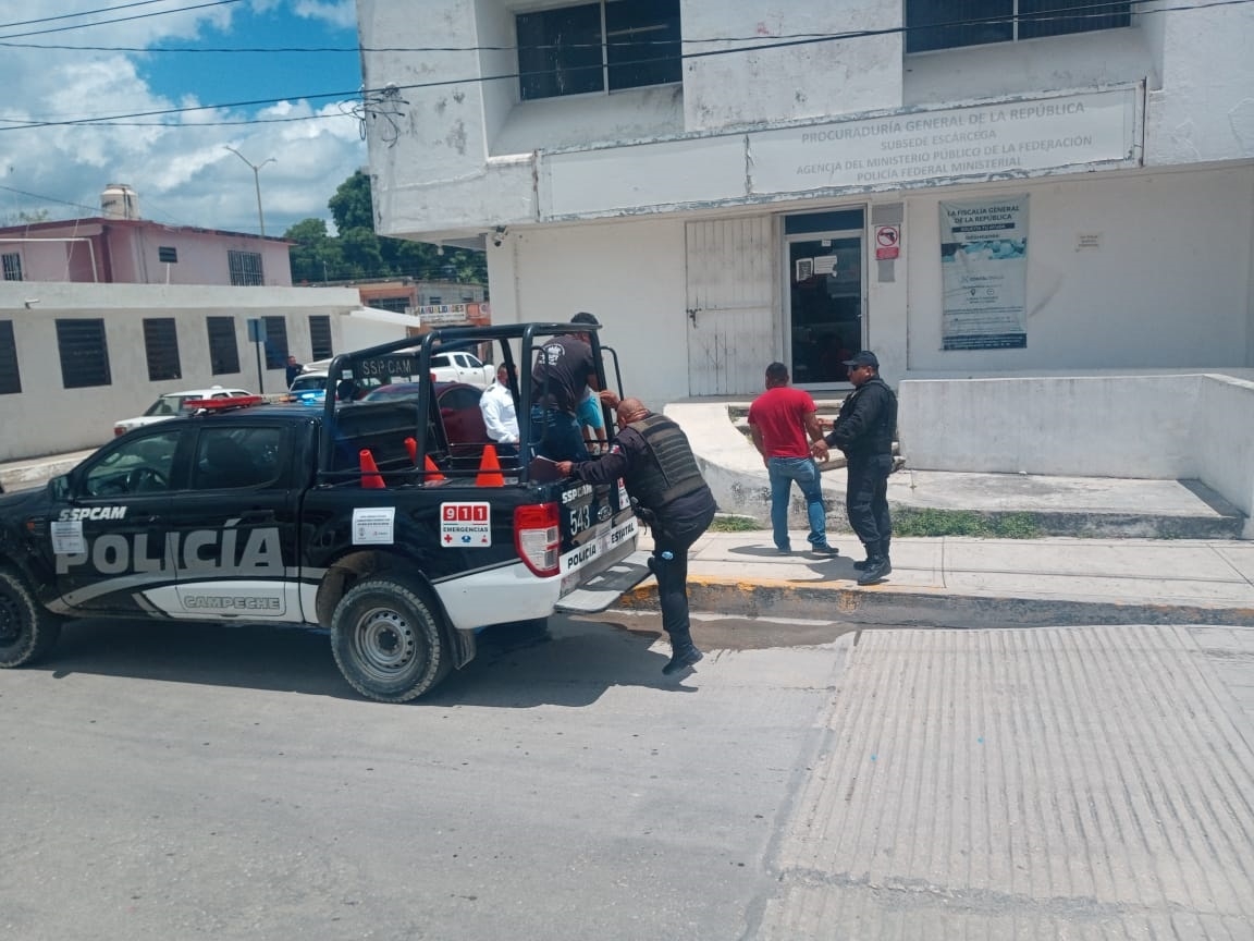 El 8 de julio en Escárcega fueron detenidos ocho migrantes en la entrada del ejido División del Norte