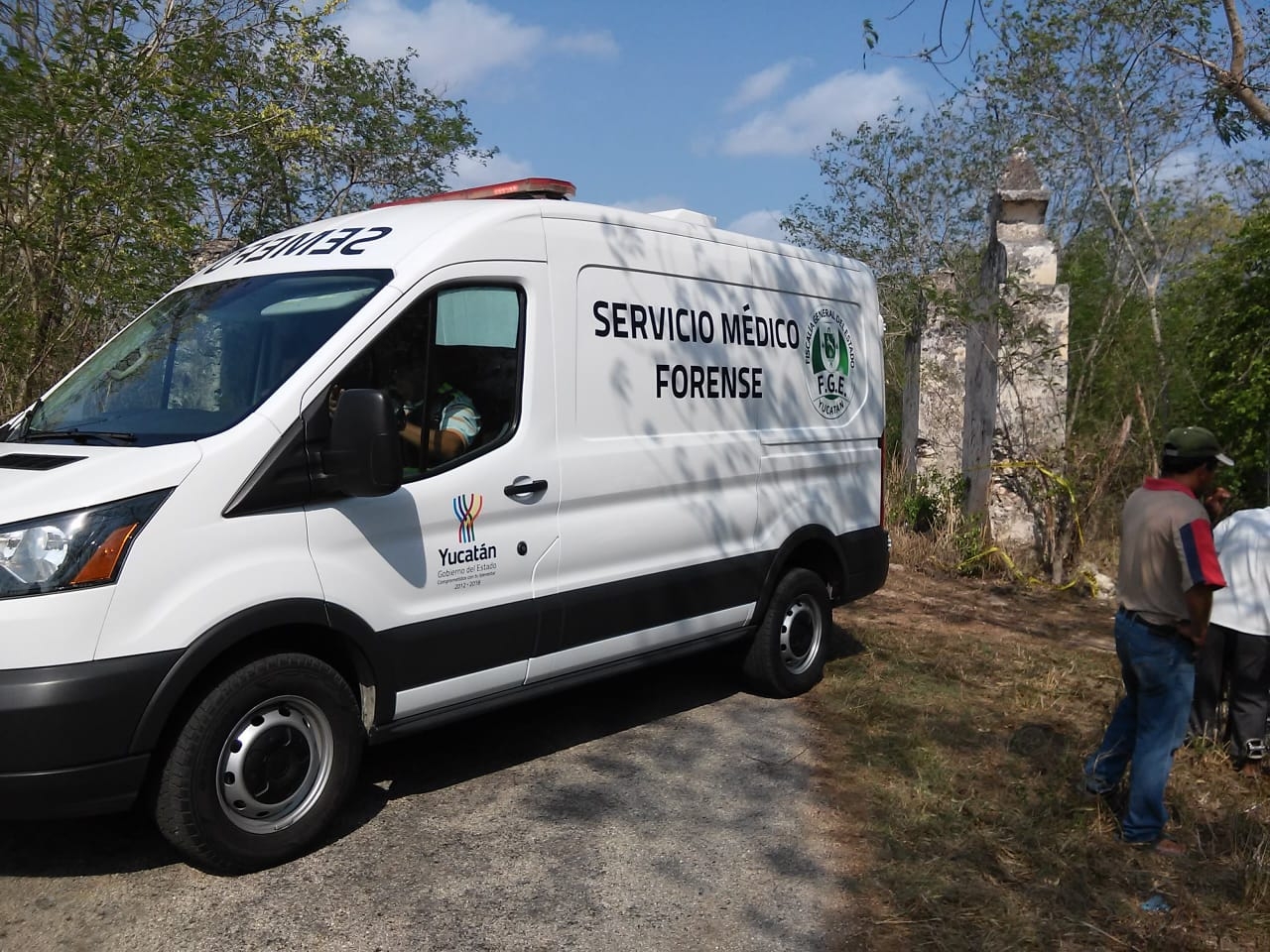 Elementos del Semefo de la FGE Yucatán realizaron el levantamiento del cuerpo Elementos del Semefo de la FGE Yucatán realizaron el levantamiento del cuerpo
