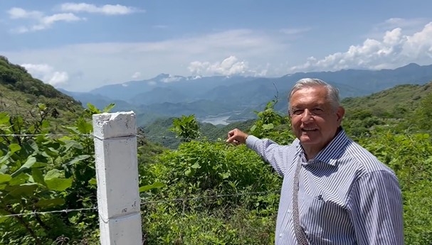 AMLO concluyó su visita a Nayarit este domingo. Foto: Captura de pantalla