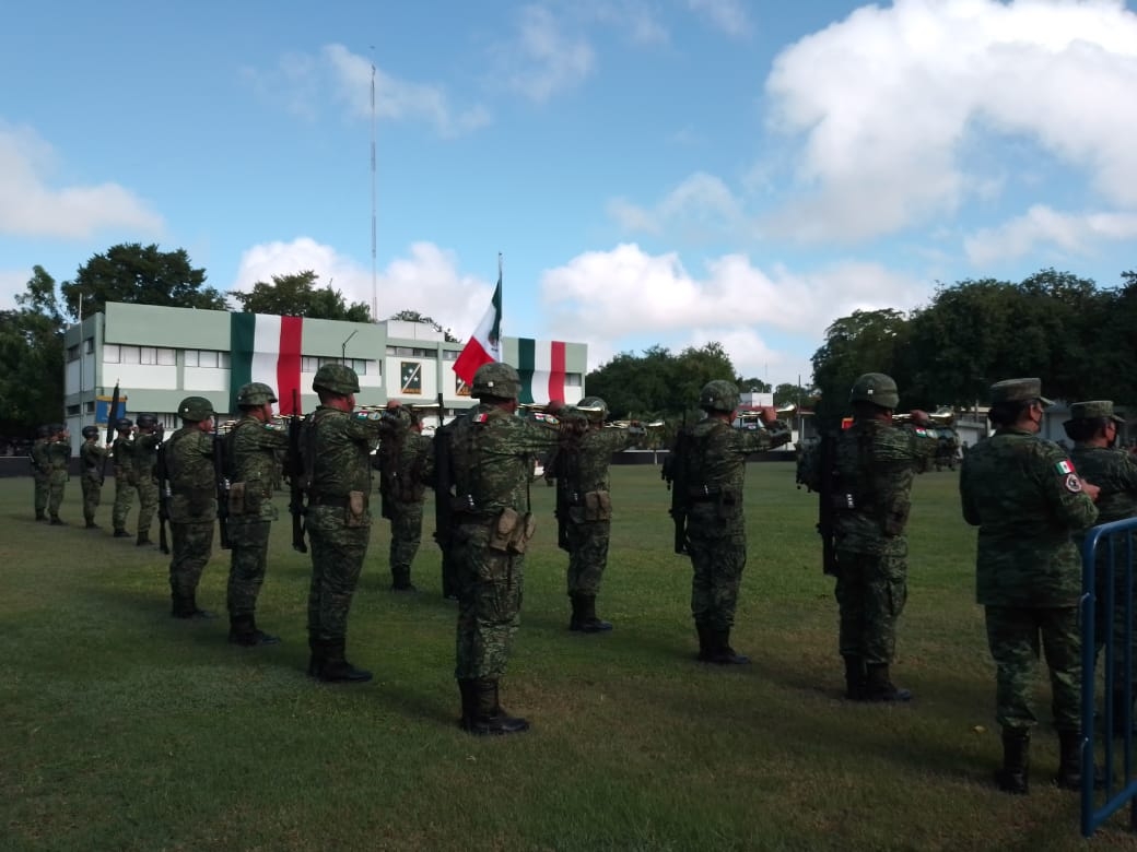 El evento fue realizado en la 32 Zona Militar de Valladolid El evento fue realizado en la 32 Zona Militar de Valladolid