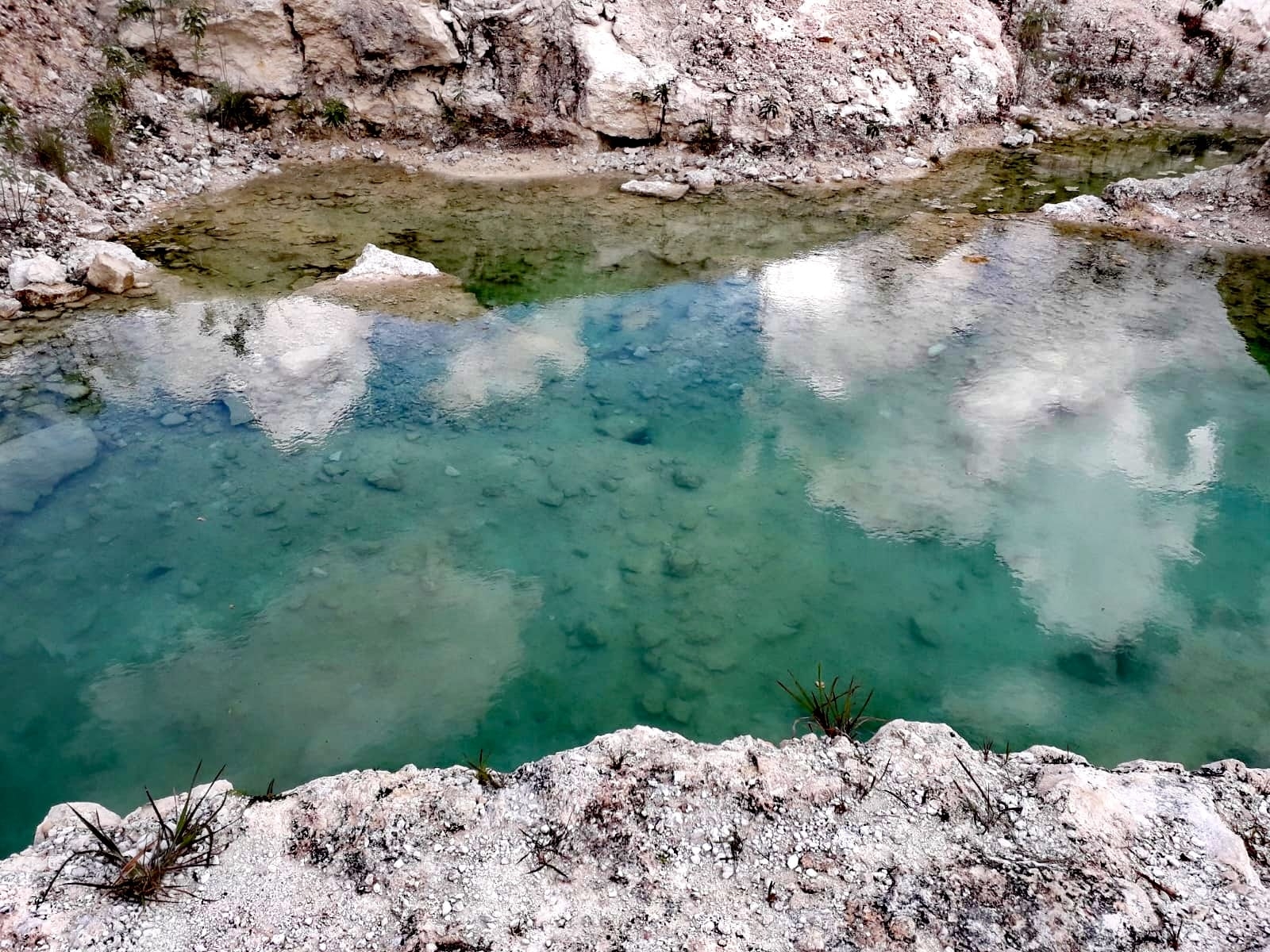 Sergio Gorsjean, experto en cenotes, mencionó que pese a las lluvias se registra un descenso continuo
