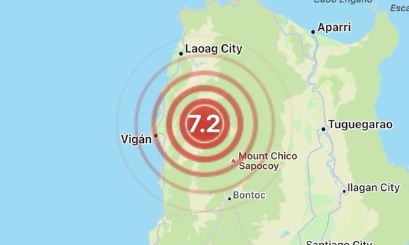 El terremoto fue de baja intensidad para la zona en la que se registró. Foto: SkyAlert
