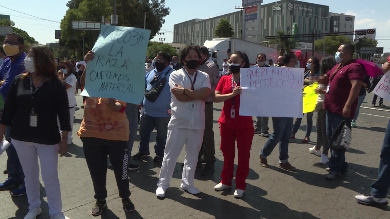 Los estudiantes de medicina se manifestarán este miércoles en CDMX. Foto: Cuartoscuro