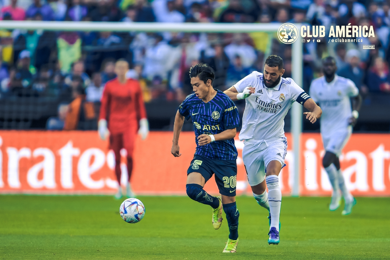 ¡Ódiame más! América con Henry Martin saca el empate a Karim Benzema y al Real Madrid