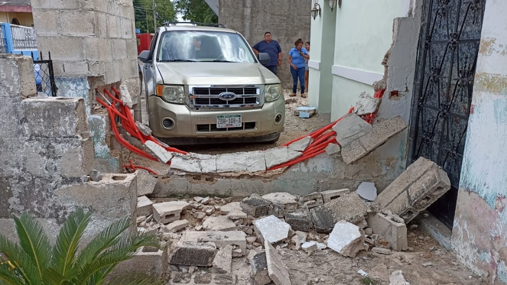 Sólo se registraron daños materiales Sólo se registraron daños materiales
