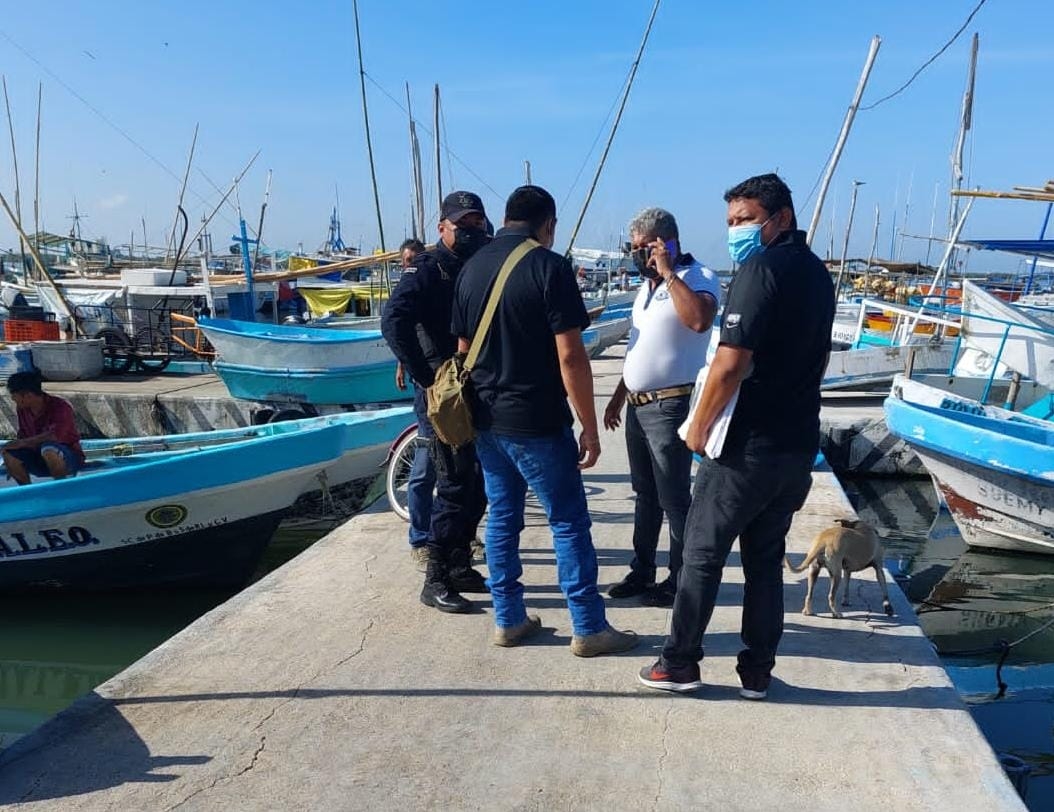 Ayer se registraron dos hechos de violencia en altamar, a unos 10 kilómetros de Progreso. No hubo personas lesionadas