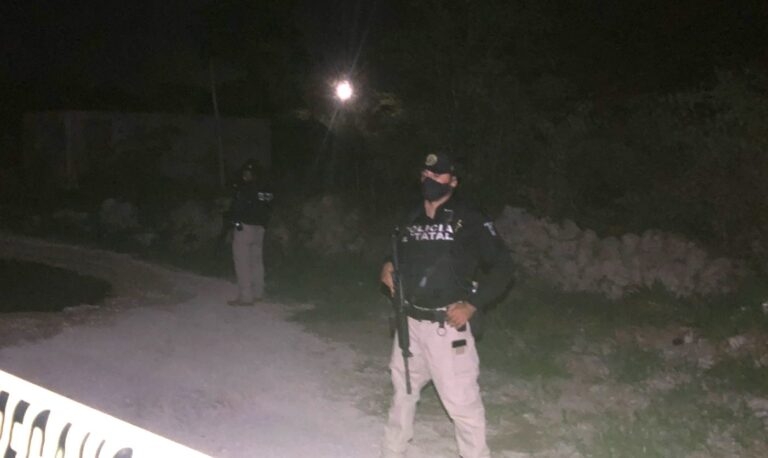 Los vecinos de la calle 27 por 12 indicaron que solo escucharon las detonaciones Los vecinos de la calle 27 por 12 indicaron que solo escucharon las detonaciones