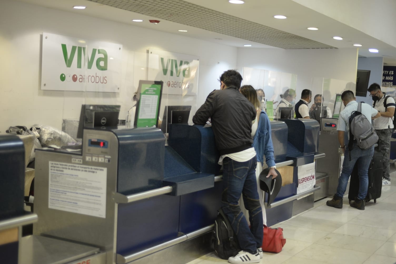 El vuelo de Viva Aerobus registró un atraso de 15 minutos a su llegada este lunes El vuelo de Viva Aerobus registró un atraso de 15 minutos a su llegada este lunes