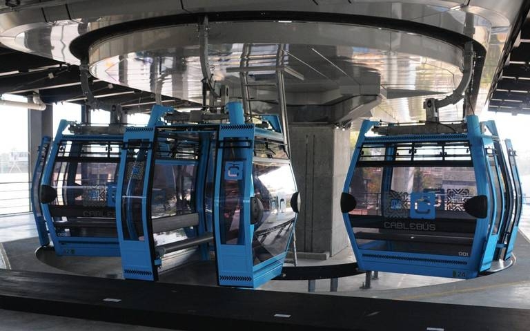 La Línea 1 del Cablebús ha sido una alternativa de transporte para los habitantes del oriente de la CDMX. Foto: CUARTOSCURO
