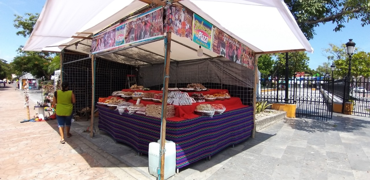 Los comerciantes tienen el objetivo de que este evento les deje mejores ingresos. Foto: Gerardo Can Dzib