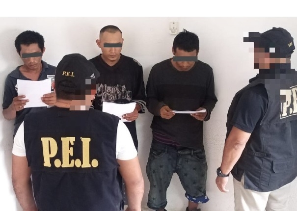 FGE y SSP detiene a sujetos acusados de asesinar a golpes a un sujeto en Ticul