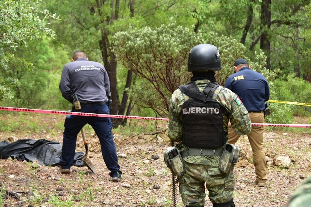 En el lugar donde fue encotrado Paul Oswaldo también se encontraron tres cuerpos más, según la Sedena. Foto: Cuartoscuro En el lugar donde fue encotrado Paul Oswaldo también se encontraron tres cuerpos más, según la Sedena. Foto: Cuartoscuro