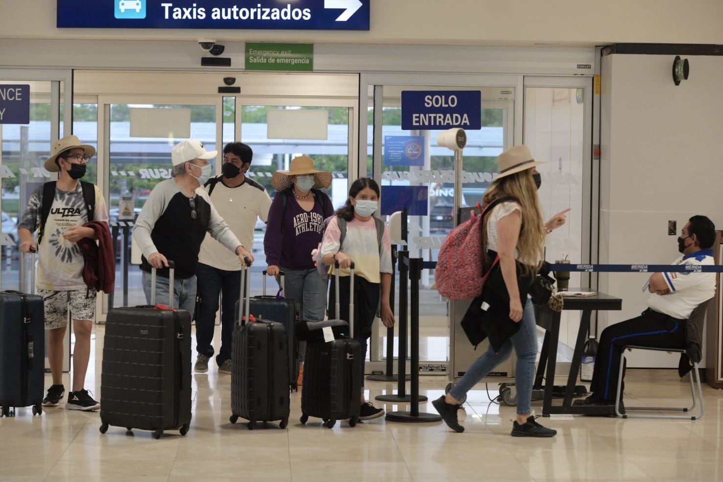 Las vacaciones de Verano ha generado una importante afluencia en el aeropuerto de Mérida Las vacaciones de Verano ha generado una importante afluencia en el aeropuerto de Mérida