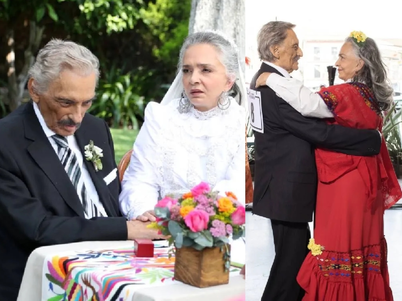 Manuel Ojeda y Ana Martín interpretaron a un par de enamorados en la telenovela 'Cozarón Guerrero', último personaje del actor