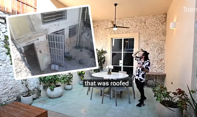 Creatividad de yucatecos sorprende a internet con construcción de casa en terreno pequeño