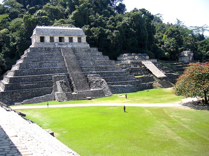 La zona arqueológica de Palenque, Chiapas, es uno de los lugares más visitados del país La zona arqueológica de Palenque, Chiapas, es uno de los lugares más visitados del país