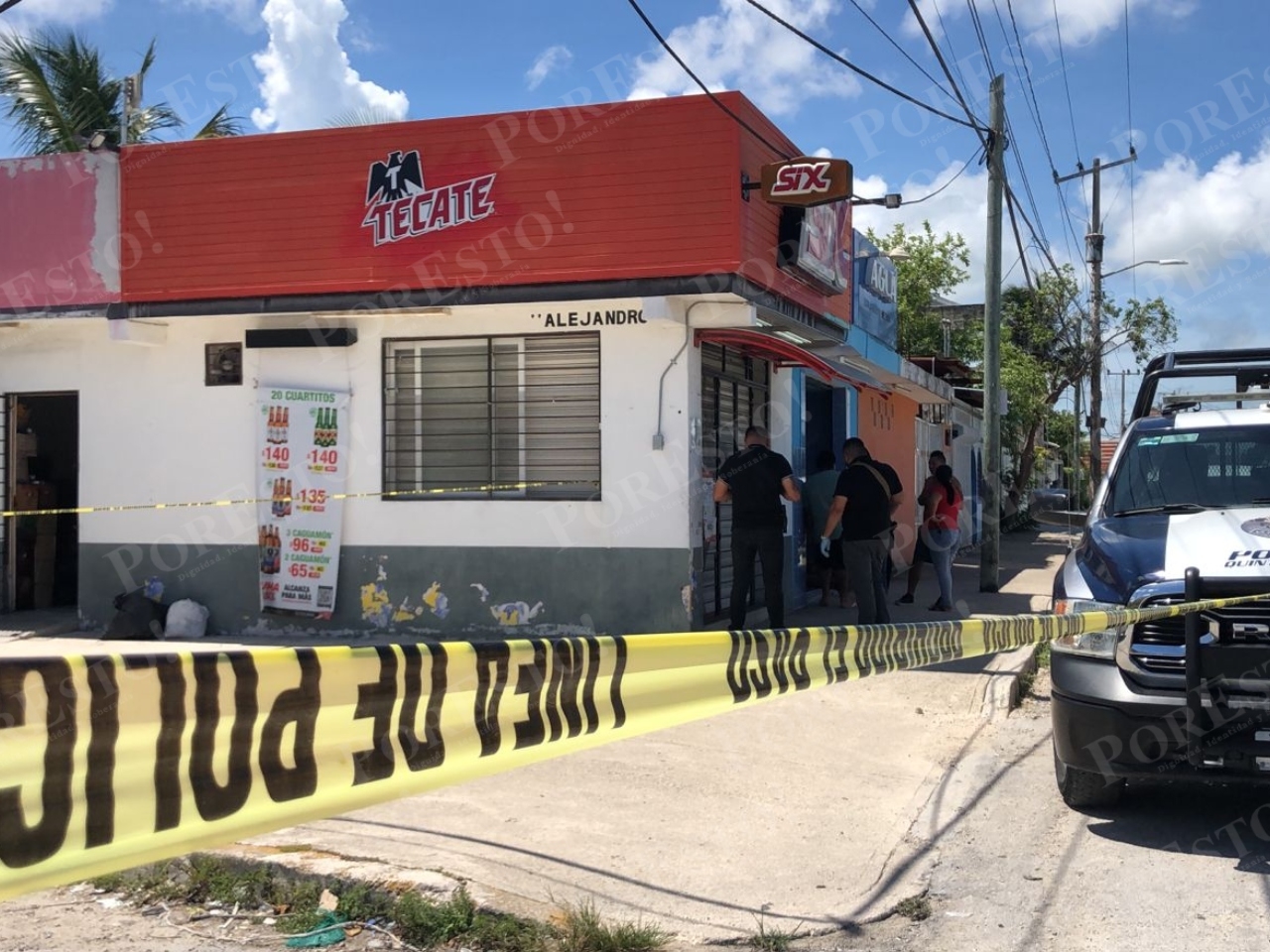 La empleada del lugar logró llamar al 911 para alertar sobre el asalto y la privación ilegal de la menor en la Región 248 de Cancún La empleada del lugar logró llamar al 911 para alertar sobre el asalto y la privación ilegal de la menor en la Región 248 de Cancún