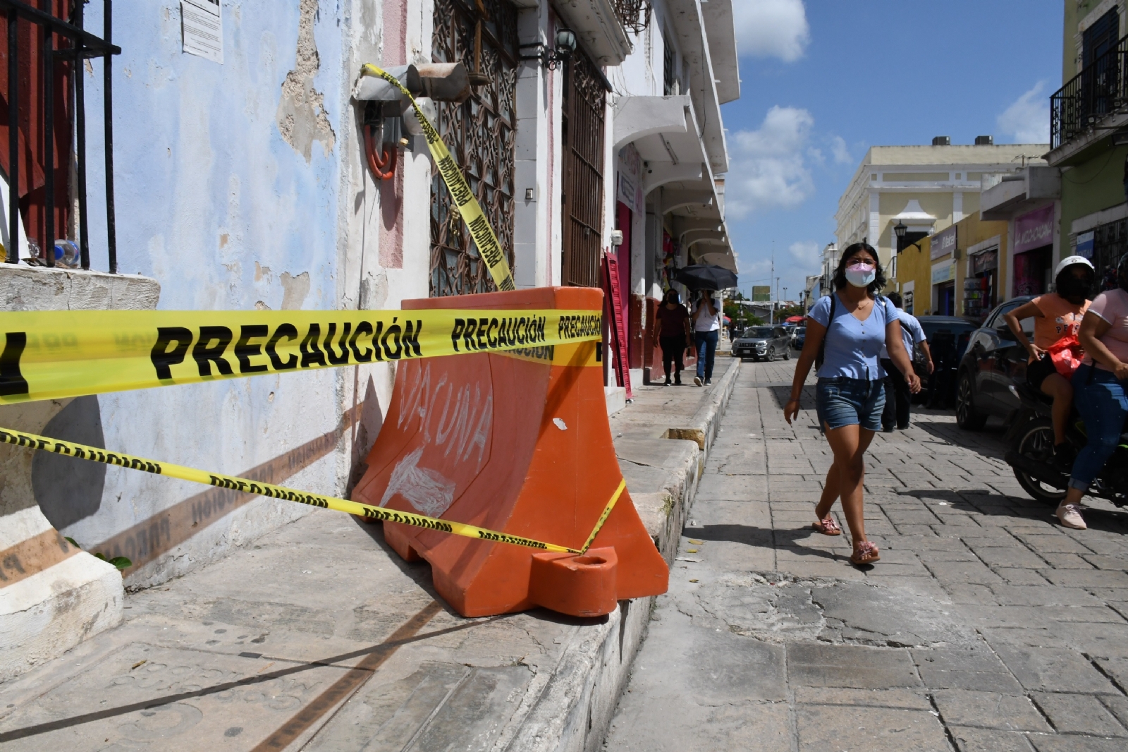 Propietarios del inmueble desplomado fueron notificados para reparar la fachada, pero nunca respondieron Propietarios del inmueble desplomado fueron notificados para reparar la fachada, pero nunca respondieron