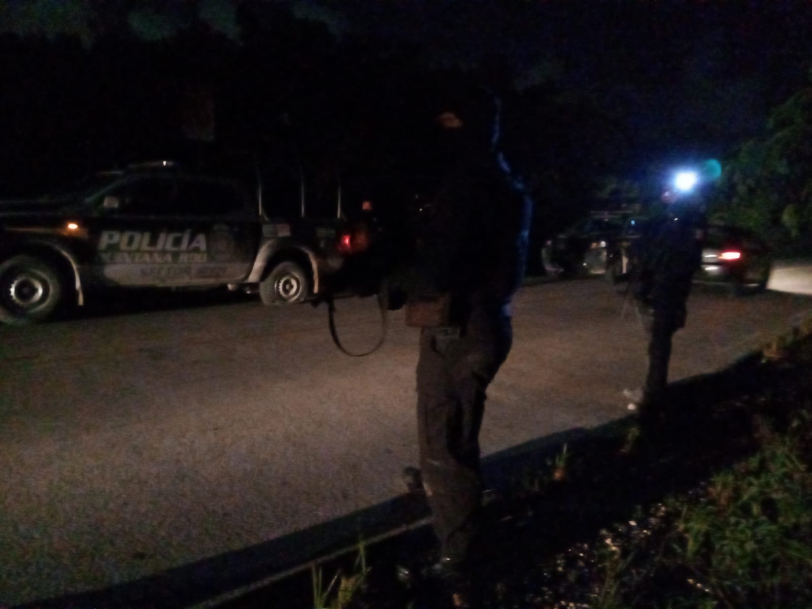 Luego del operativo, lgraron detener a un hombre a bordo de una camioneta tipo Durango